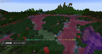 Replace command: selecting area