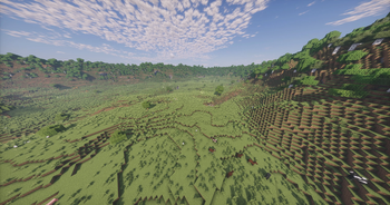 Plains and elevated forest