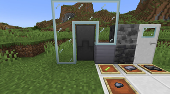 Blast Door and Reinforced Glass