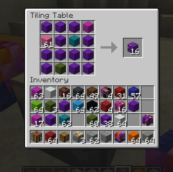 Crafting a Small Tile Block!