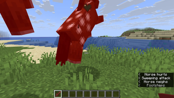 Using a netherite sword