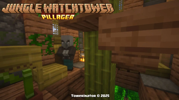 Jungle Pillager Watchtower Interior