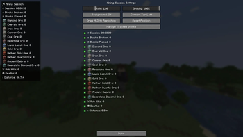 Mining Session — screenshot 3