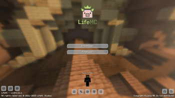 🌟 Main menu with the light theme