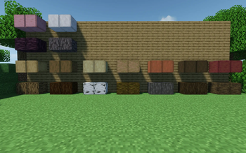 all logs with fully covered bark