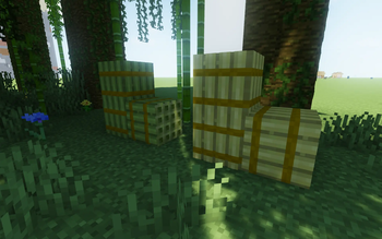 bamboo blocks
