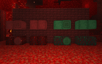 all the hellish logs, as well as their fully bark-covered