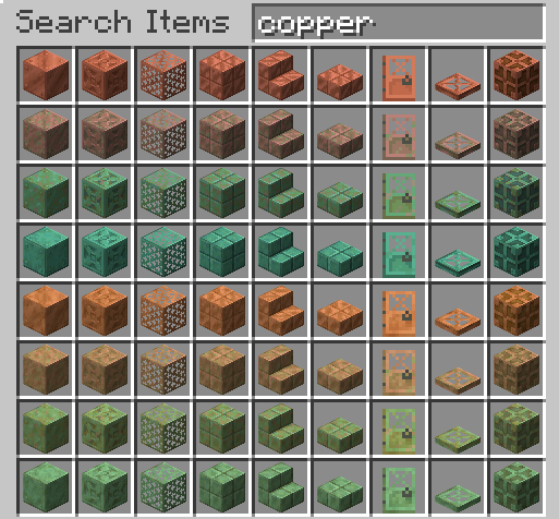 Inventory icons