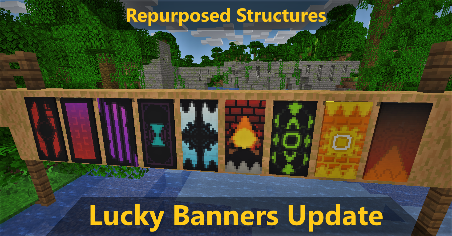 Banners added when you open chests with Luck status on!