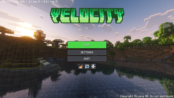 Main menu