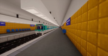 MF77 RATP "Vert Jade" Livery