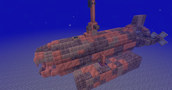 Copper submarine
