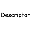 Descriptor logo