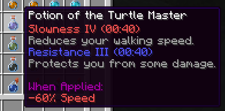 Mob Effect Tooltips
