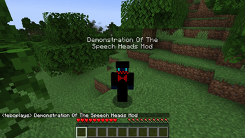 Demonstration Of The Speech Heads Mod