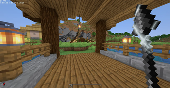 Enchante Spear with ThunderStrikes' Texture pack