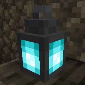 A comparison between Vanilla and Emissive Lanterns