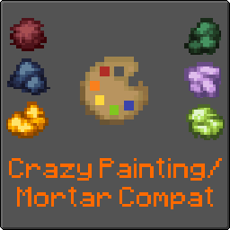 Crazy Painting / Mortar Compatibility