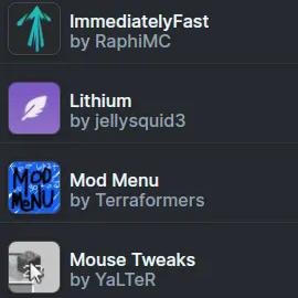 Modlist