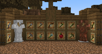Iron and Wood Showcase