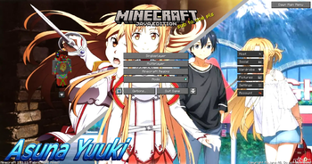 Asuna background texture pack — screenshot 1