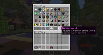 Random World Icon (Feature)