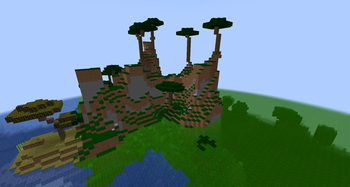 Sunken Forest with a land portion