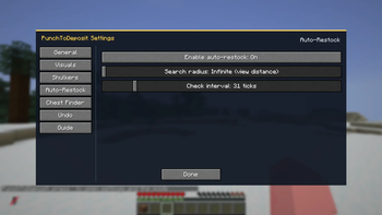 New settings update