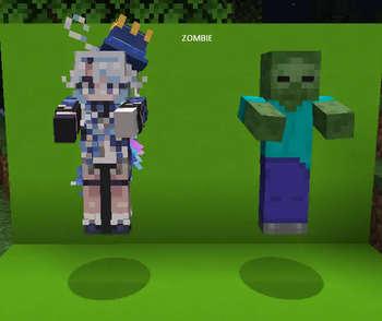 zombie with avatar