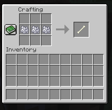 Crafting recipe