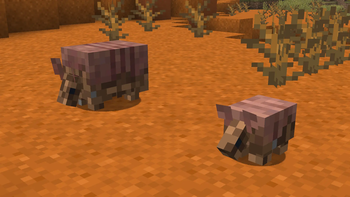 Default textures of Armadillo and Baby armadillo