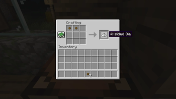 4-sided Die Recipe