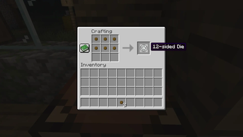 12-sided Die Recipe