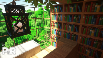 Book nook with a view