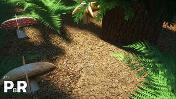 Mushrooms, Podzol and Coarse Dirt - Now Textured!