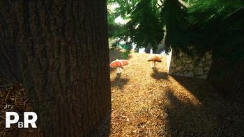 Mushrooms and new dirts textured!