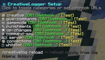 Creative Logger Setup