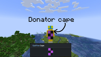 Donator Cape Support