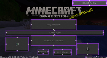 How it looks whilst resizing: