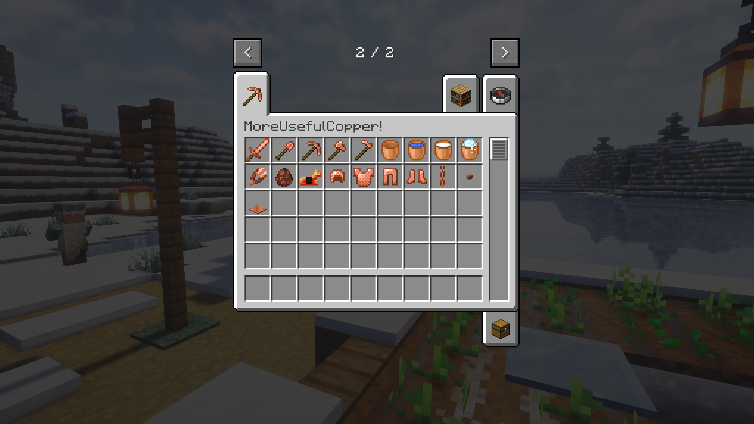 More Useful Copper Minecraft Mod