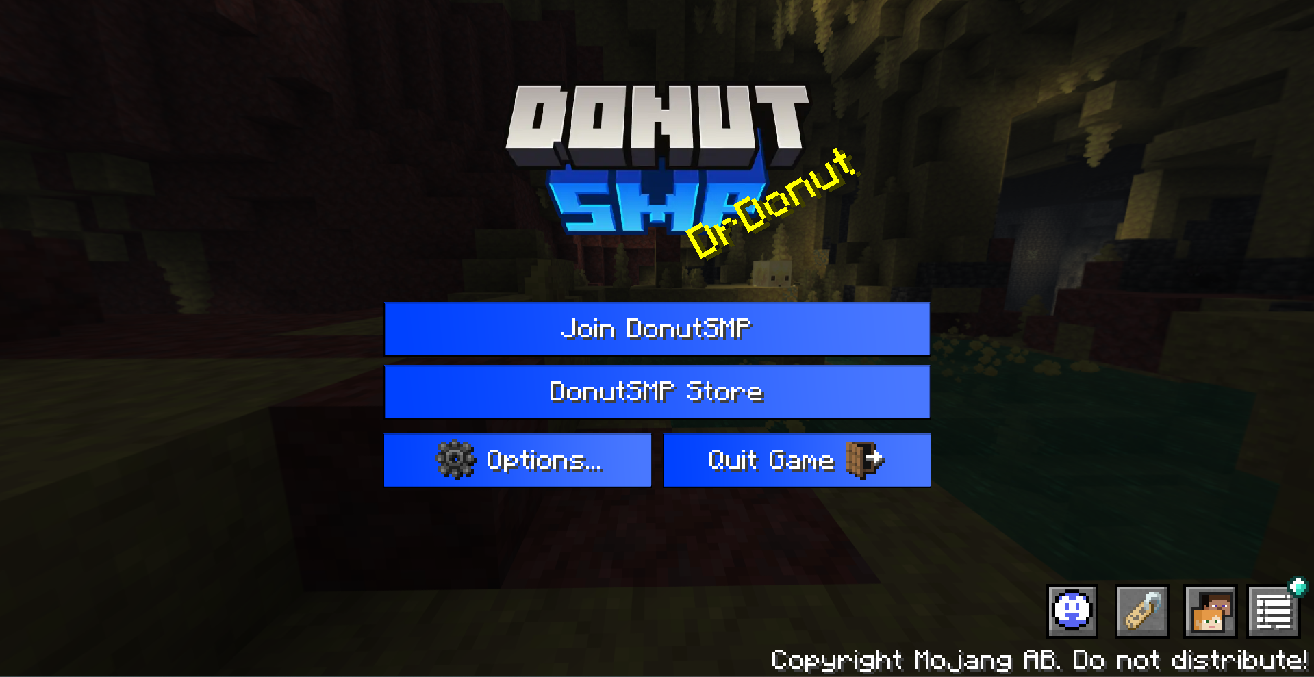 Main menu