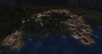 Town before the storm