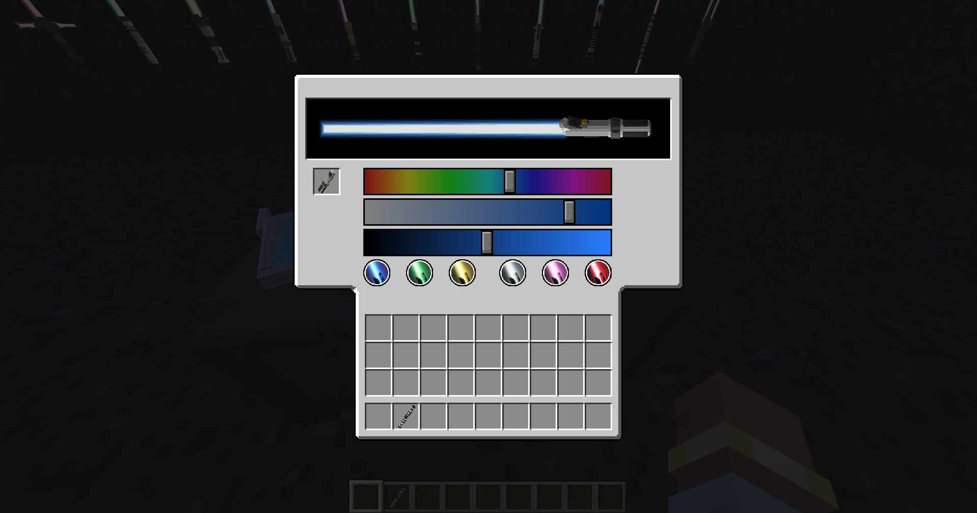 Coloring Lightsabers