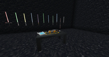 Working on a Lightsaber