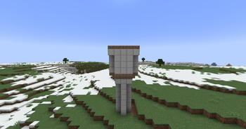 Outside view of water tower
