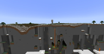 View of the water tower in the farlands