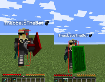Shield status mod