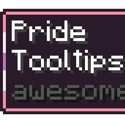 Sapphic Pride Flag Tooltip (Frame-only Alt-BG 5-Color Turned)