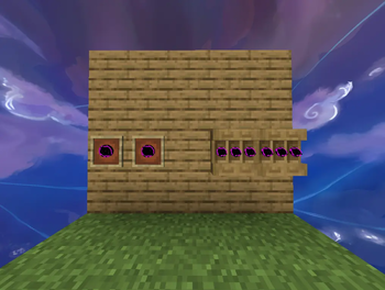Item frame and Shelf 