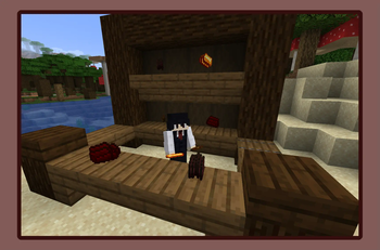 Player with food from Laceration